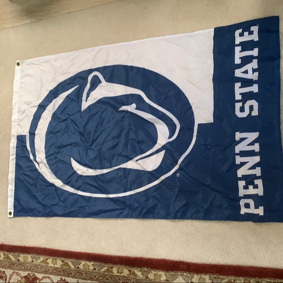 Penn State Blue and White Large Flag (3x5) - Picture 1 of 7